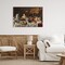 Stupell Industries Kittens on Still Life Feast Canvas, design by Masters Redux
